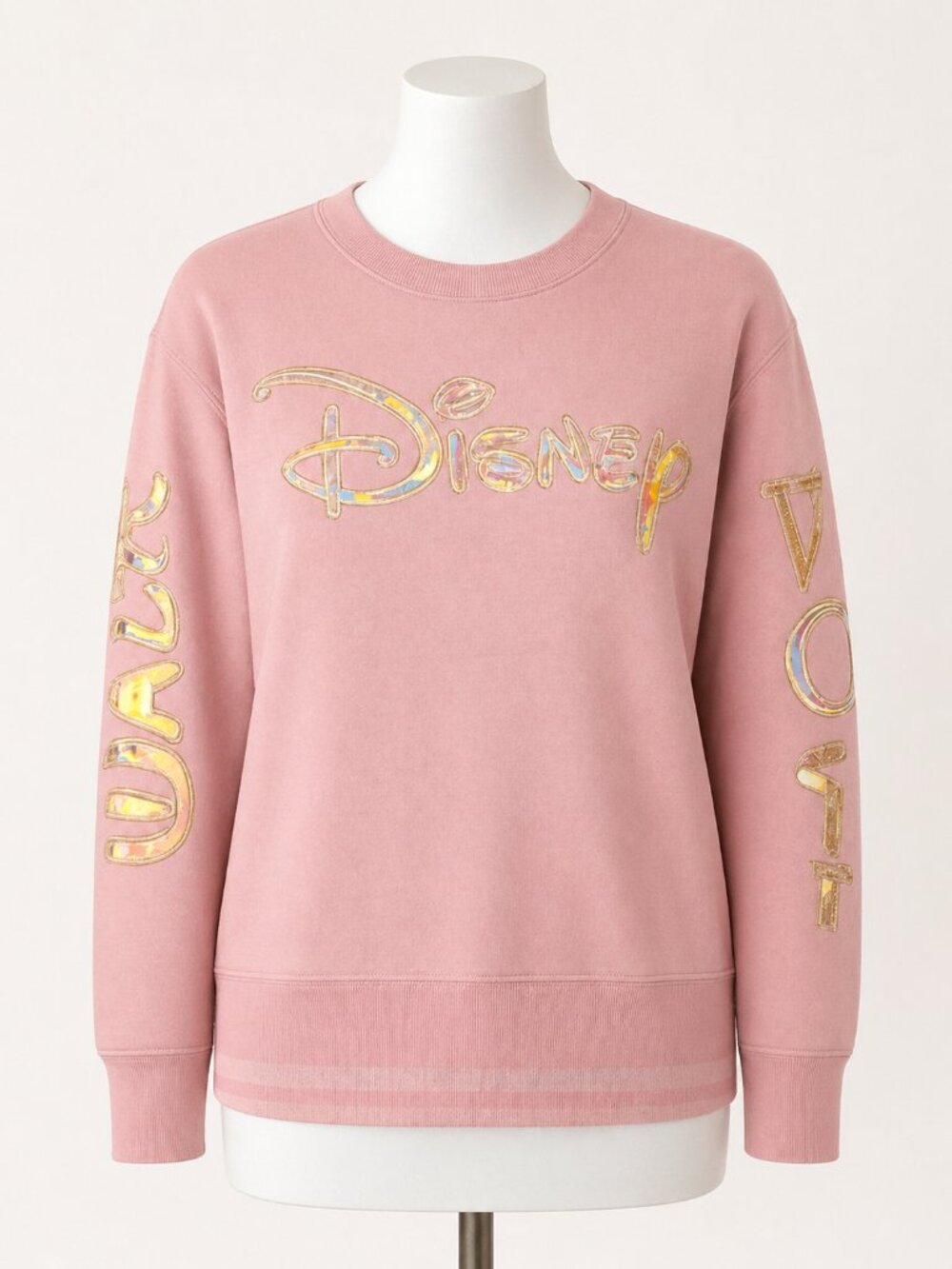 Disney EARidescent Collection 50th Anniversary Sweatshirt Pink Size X-Small EUC